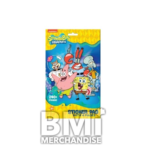 SPONGEBOB SQUAREPANTS STICKER ASSORTMENT
